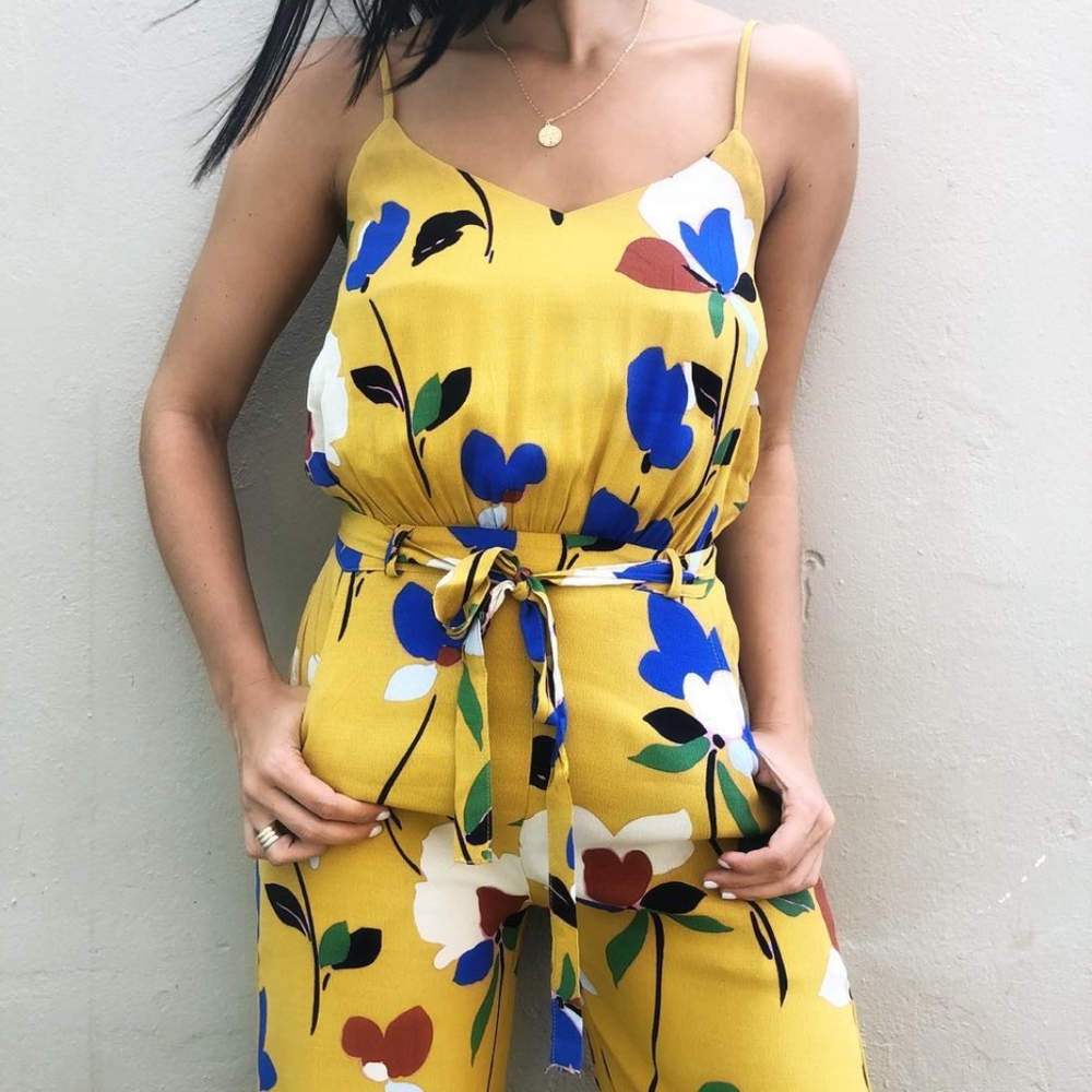 Floral Jumpsuit